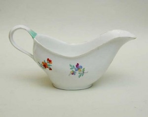 Соусниця Корецького фарфорового заводу. 1800 рік.