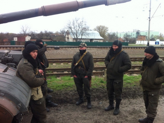 Українські танки помітили на Полтавщині