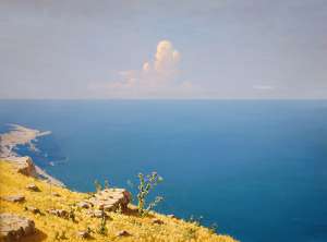 Картину "Море. Крым" Архип Куинджи рисовал с 1898 по 1908 год. Хранится в Санкт-Петербурге