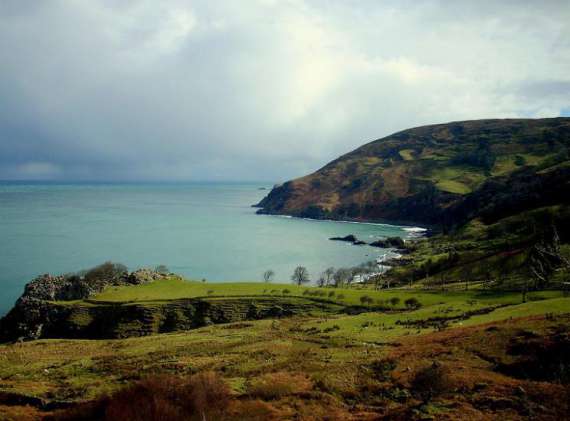 береговая линия графства Антрим, Ирландия