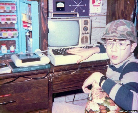Домашній комп'ютер "Commodore VIC - 20" 1980 року випуску