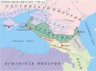 Карта території Черкесії в 1700 р.