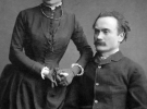 Іван Франко з дружиною Ольгою Хоружинською 1886 р. 