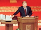 инаугурация Л. Кучмы  в Национальном дворце Украина в Киеве во вторник, 30 ноября 1999г.