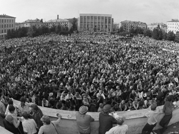 Шахтерская забастовка, 1989 год