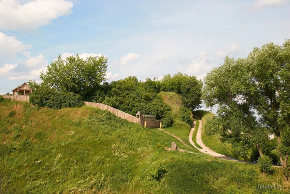 Замковая гора в Мстиславле 