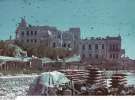 Зруйнований Палац піонерів на Приморському бульварі. Севастополь. 1942
