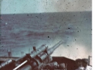1942 год. Стрельба из пушки Flak 88 по кораблям в Ялтинской бухте