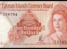 Кайманові острови, 100 Доларів, 34 роки.