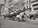 Пожарная команда на одной из улиц Вашингтона (1914)