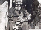 Единственная фотография участника Бородинского сражения. Павел Яковлевич Толстогузов в возрасте 117 лет, 1912