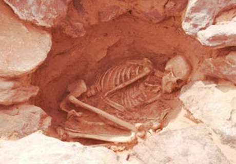 Близ города был обнаружен некрополь с индивидуальными могилами