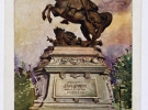 Пам'ятник Яну Собеському. На відміну віж Хмельницбкого у Києві, Собеський показує вперед, у Європу.