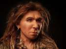 	 Неандерталець жіночої статі, яка жила в Saint Cesaire у Франції
