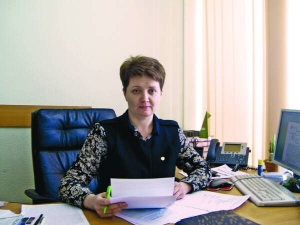 Директор Вінницького регіонального управління банку ”Надра” Людмила Купріянчук: ”Наша соціальна місія полягає в тому, щоб підтримувати громадян, які потребують цього найбільше. Сьогодні це насамперед ті, хто став заручником воєнного конфлікту на Донбасі”