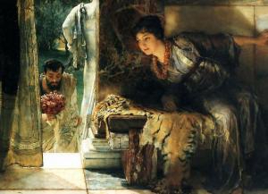 Альма-Тадема Л. Долгожданные шаги. 1883 г.