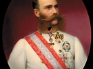 Франц Иосиф в форме фельдмаршала. Портрет Георга Рааба, 1885 год