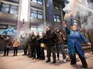 Москвичі біля Держдуми запалили фаєри на підтримку Савченко