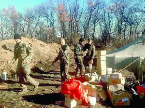 Миколаївські волонтери привезли допомогу бійцям АТО на Донбас