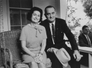 Обраний президент Ліндон Б. Джонсон і його дружина Клавдія «Леді Берд» Джонсон, після перемоги в 1964 році на президентських виборах.