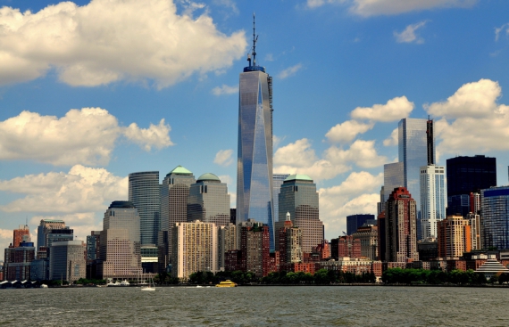 One World Trade Center (Нью-Йорк) 94 поверхів, 541 метр