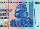 2 лютого 2009 року в Зімбабве провели деномінацію національної валюти. На початку 2000-х президент Роберт Муґабе ініціював закон, згідно з яким усі іноземні компанії в країні мали контролювати місцеві темношкірі. Частка закордонних інвестицій стрімко впала, кількість безробітних зросла до 80 відсотків. Долар Зімбабве знецінився, за 100 мільйонів можна було купити півбуханки хліба. Банк мусив випустити купюри номіналом 100 трильйонів. Зараз у країні немає власних грошей – користуються валютами сусідніх держав, фунтами стерлінгів Великої Британії і доларами США