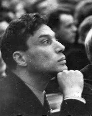 Борис Пастернак на з'їзді Союзу письменників СРСР. 1934 рік.