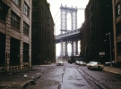 Манхэттенский мост, вид с Бруклина, июнь 1974 года.