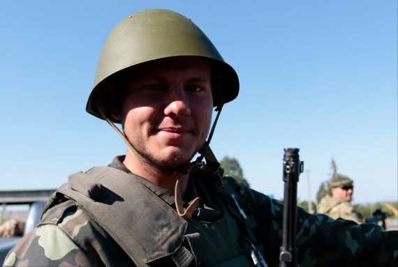 Володимир Назаренко під час військової служби