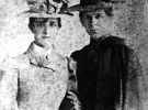 Ольга Косач и Леся Украинка в Берлине. 1899 год