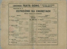 Програма популярного ревю ” Обережно на повооротах “, 1929 рік