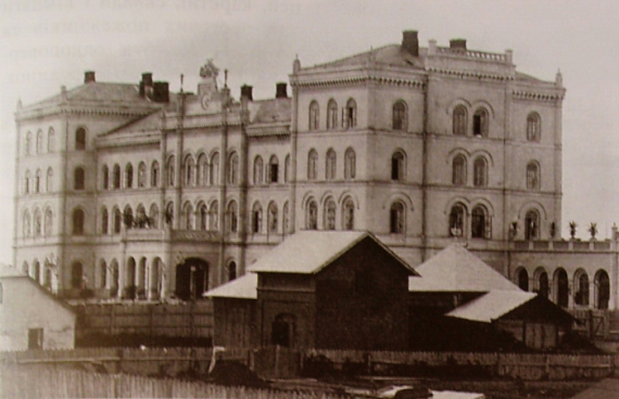 Чернівецький вокзал, фото кінця ХІХ століття