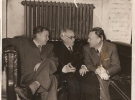 Александр Твардовский, М. Рыльский, Вадим Собко, Москва, конец 1950-х гг.