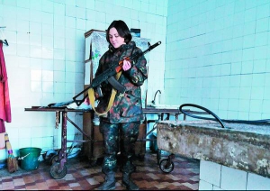 Вікторія Дворецька із селища Гребінки на Київщині поїхала воювати на Донбас наприкінці травня минулого року
