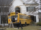 Аварія шкільного автобуса у Блю Беллі (Пенсильванія, США) 24 березня 2015. На щастя, ніхто не постраждав