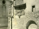 Сооружение Большой синагоги позади стен Городского арсенала, фото 1937
