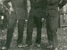 Иван Рознийчук (справа) с братьями