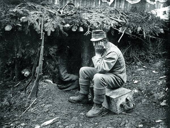 Невідомий стрілець на горі Маківка, 1915 рік
