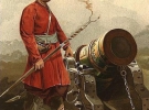 Гармаш (казак-артиллерист) времен гетмана Мазепы