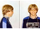 Билл Гейтс, которого задержали за вождение без прав, 1977.