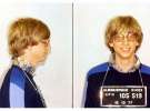 Білл Гейтс, якого затримали за водіння без прав, 1977.
