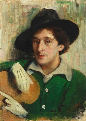 Портрет М.Шагала работы Ю.Пена
