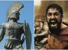 Цар Леонід I / "300 спартанців". За 10 років свого царювання Леонід не зробив нічого справді видатного, але героїчно загинув у бою під Фермопілами. 