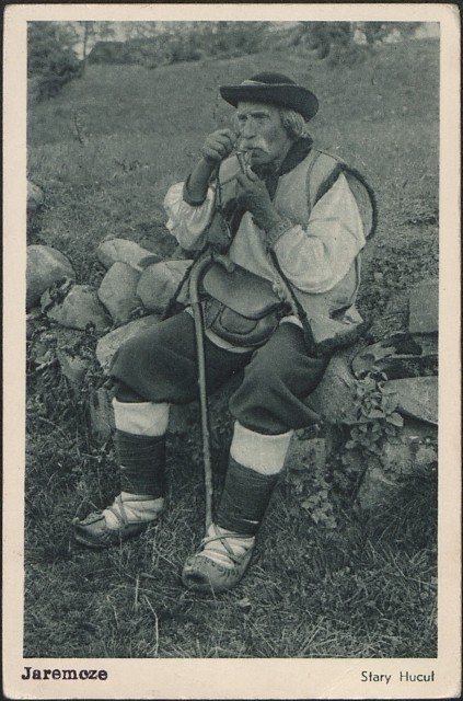 Старый гуцул из Яремчи (1925)
