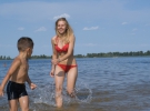 У Черкасах пляжний сезон у розпалі