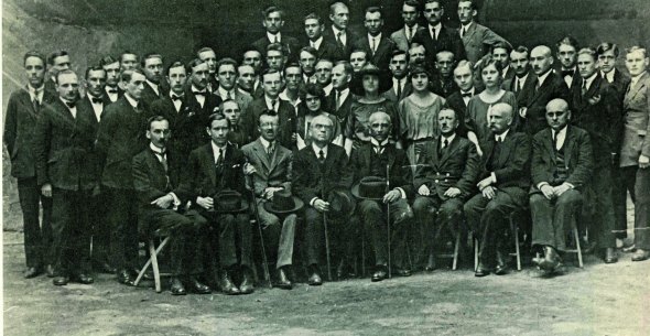 Викладачі та студенти таємного українського університету, початок 1920-х