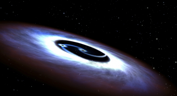 Фото на память. Двойная черная дыра "Маркарян 231". Фото NASA, 27 августа 2015