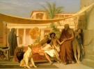 Жан-Леон Жером. Сократ, нашедший Алкивиада в доме Аспасии, 1861