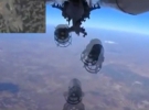 Бомбардування району Ідліб у Сирії. Кадр з відео Міноборони Росії. 5 жовтня 2015