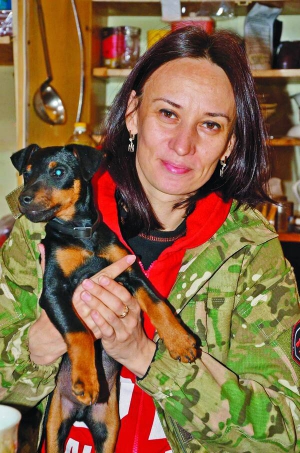 У вересні Маруся Звіробій зі своїм підрозділом добровольців відділилася від Добровольчого корпусу ”Правого сектора”. Каже, не згодна з деякими поглядами його керівництва